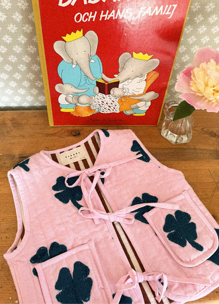 Honey MINI vest clover green