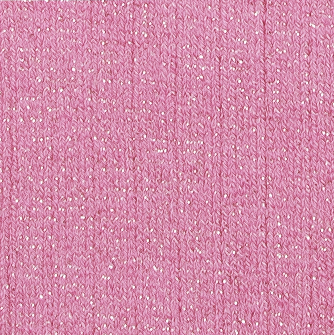 Sokken glitter rose bonbon ribbed - Charly's