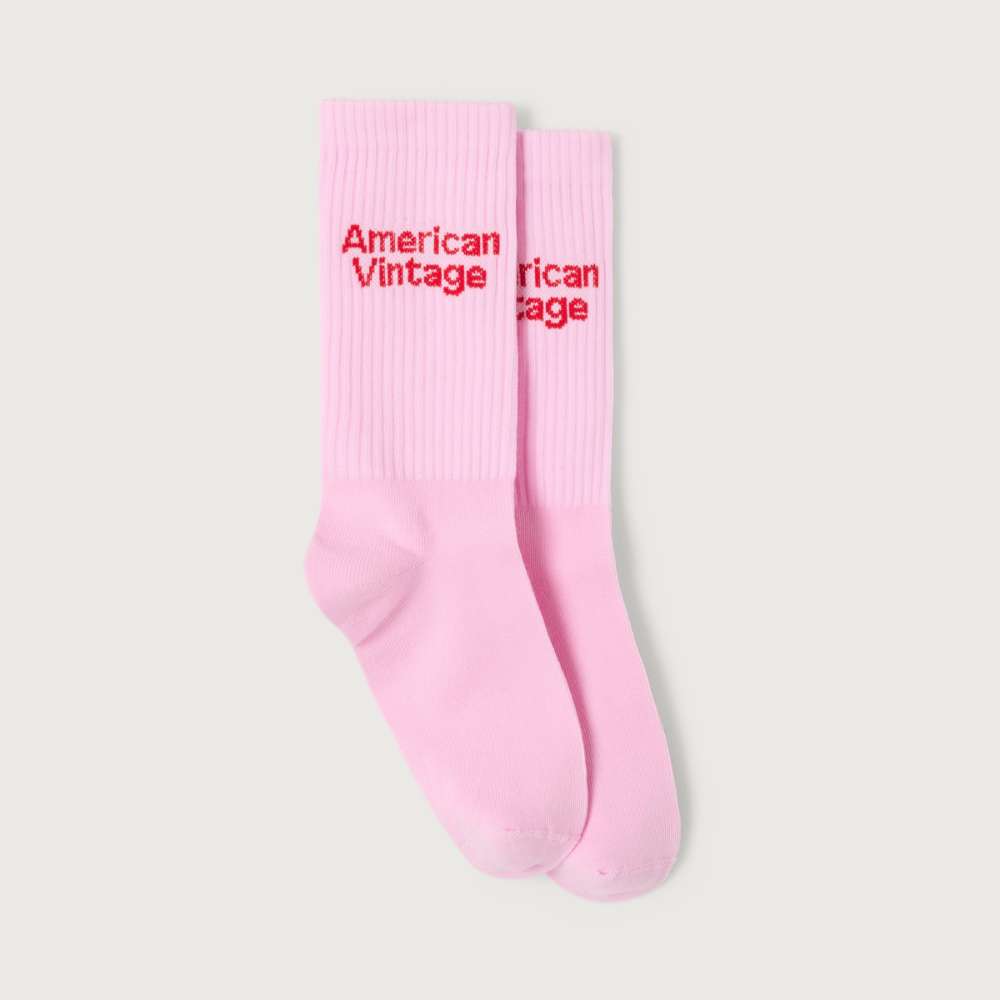 sokken american vintage rose
