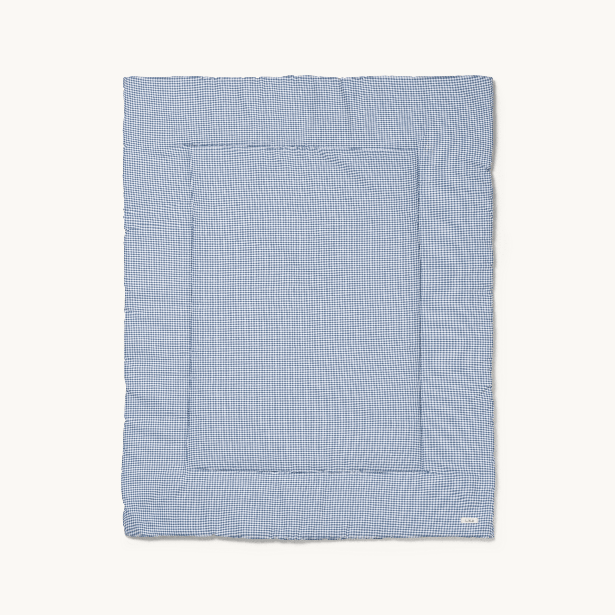 Speelmat blauw ruitjes - Charly's