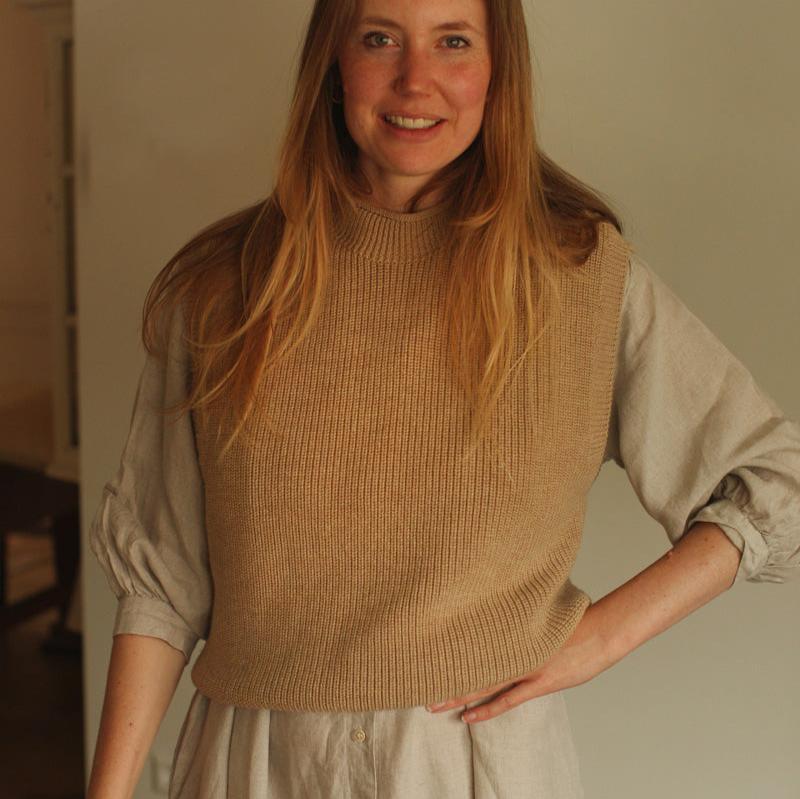 Vest helle adult sand - Charly's