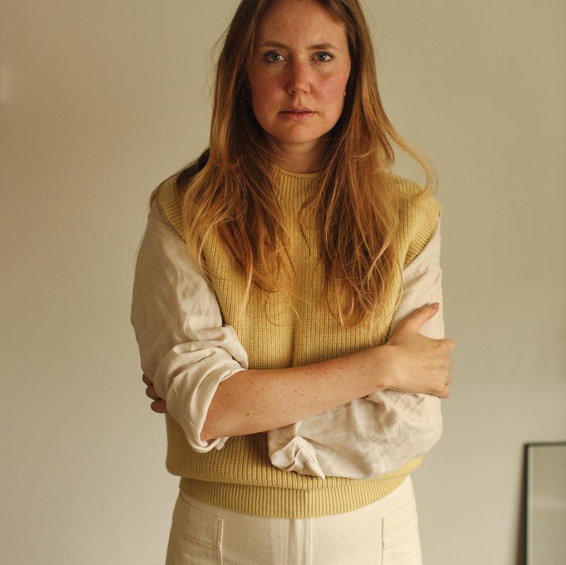 Vest helle adult yellow light - Charly's