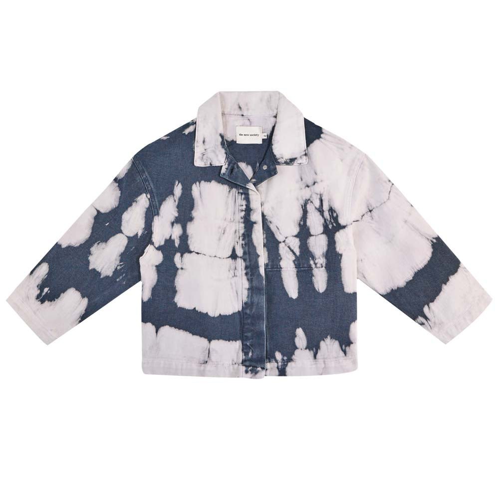 VINCENT OVERSHIRT TIE DYE NAVY - Charly's