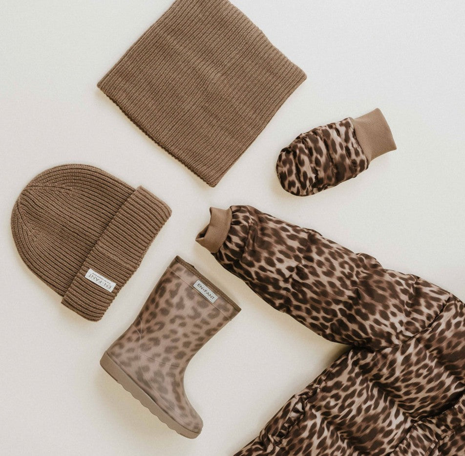 Wanten waterdicht leopard enfant