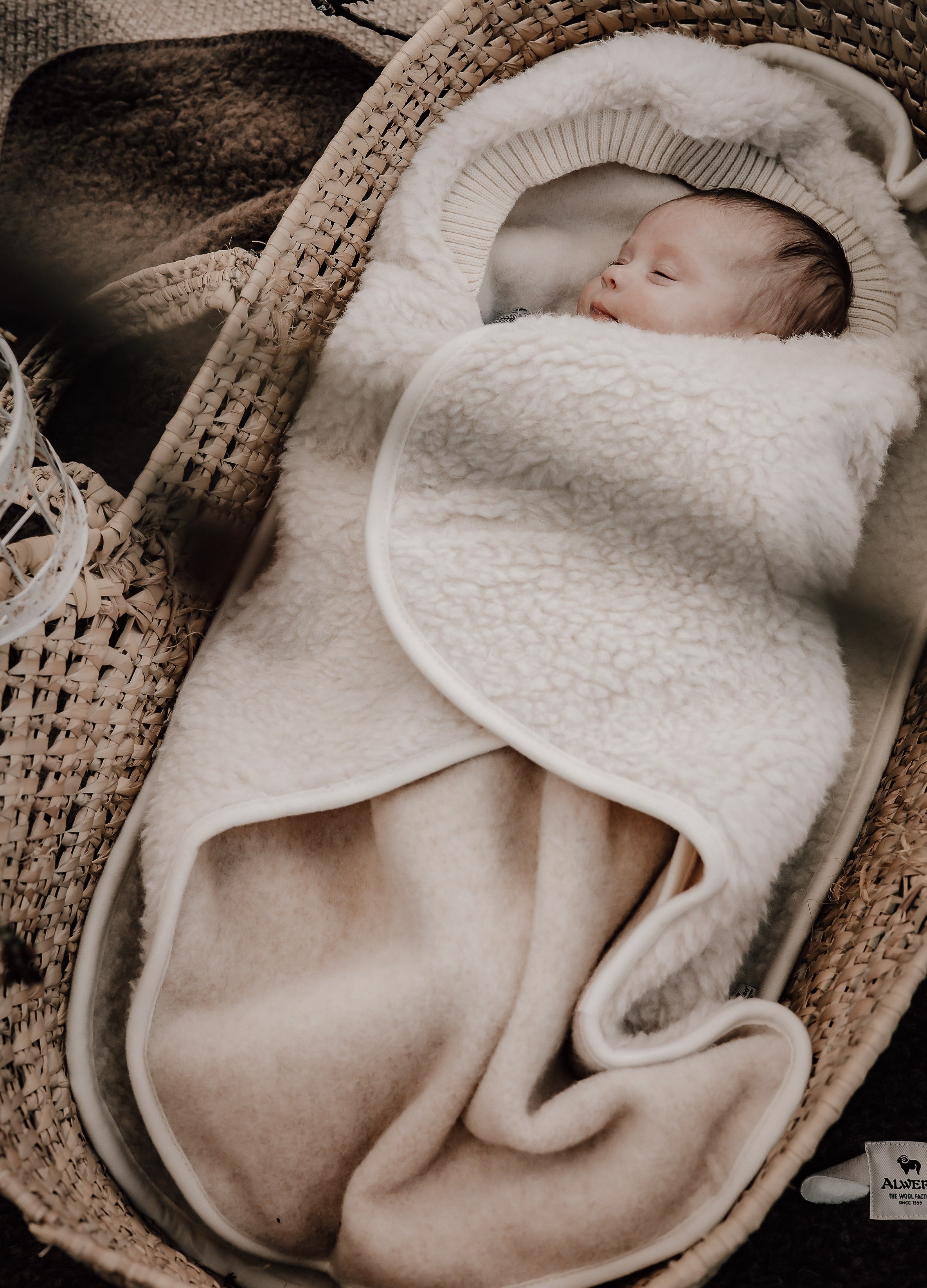 Wikkeldeken wol maxi cosi - Charly's