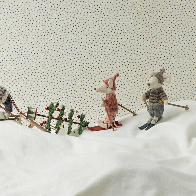 Winter mouse sister, with ski set - Charly's