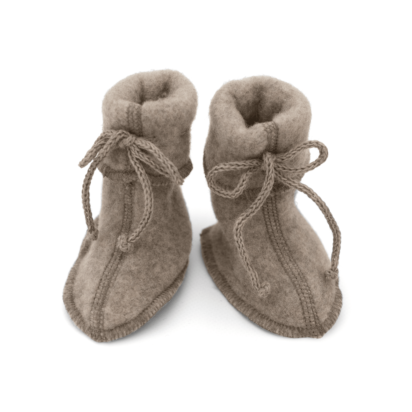 Wolfleece slofjes walnoot - Charly's