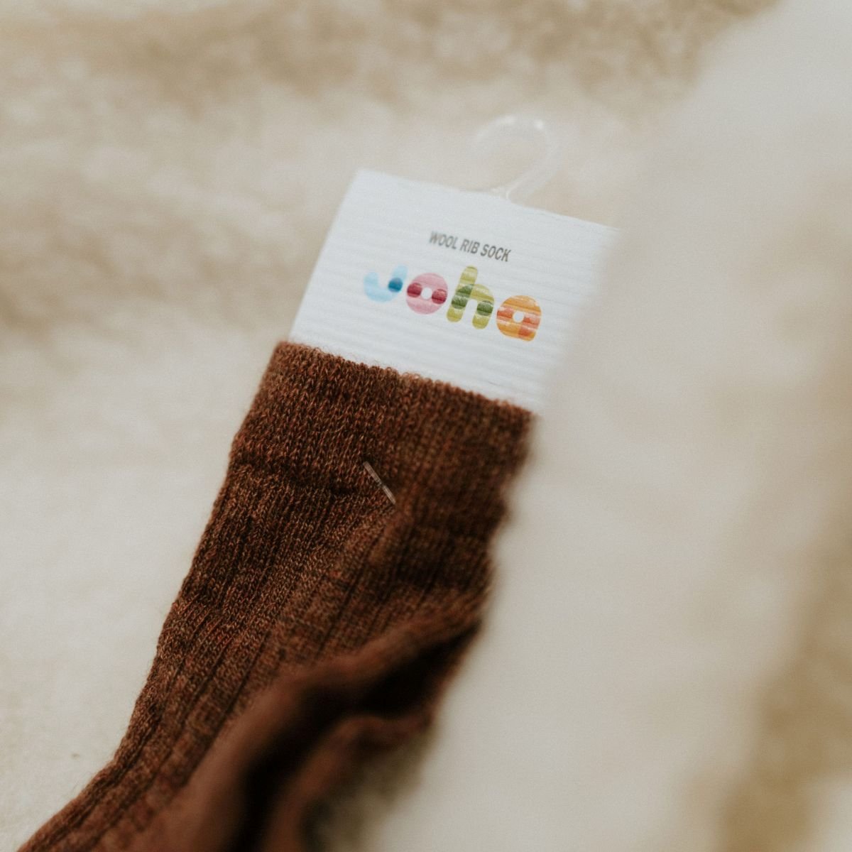 Wollen sokken dames copper - Charly's