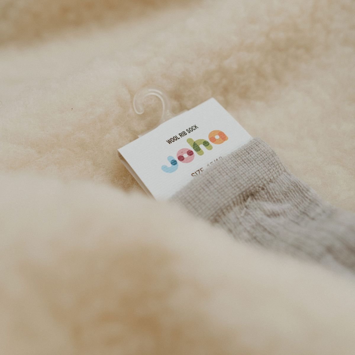 Wollen sokken grijs dames - Charly's