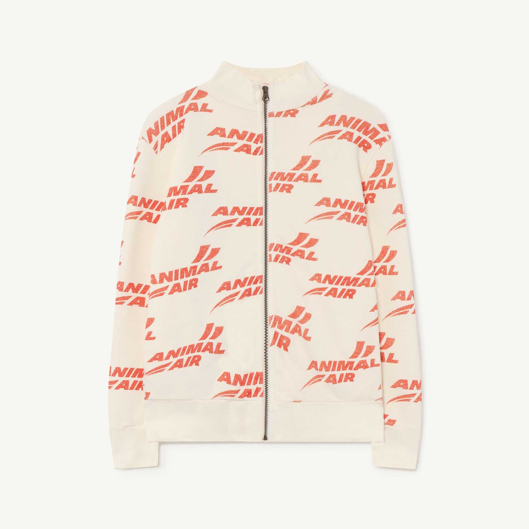 ZEBRA KIDS SWEATSHIRT White Animal Air - Charly's