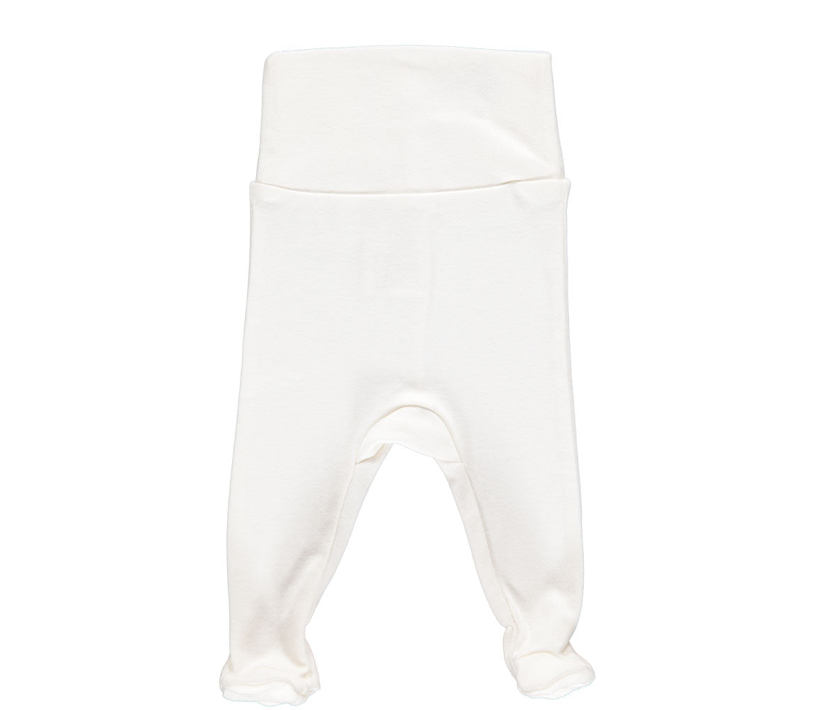 Legging voor baby's (newborn) in het wit van Mar Mar Copenhagen.