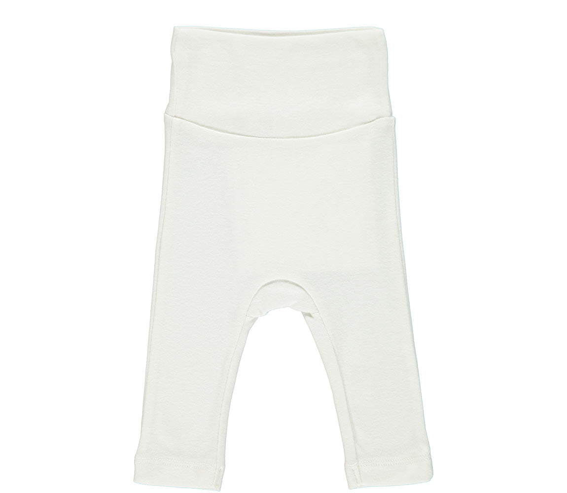 Legging voor baby's (newborn) in het wit zonder voetjes van Mar Mar Copenhagen.