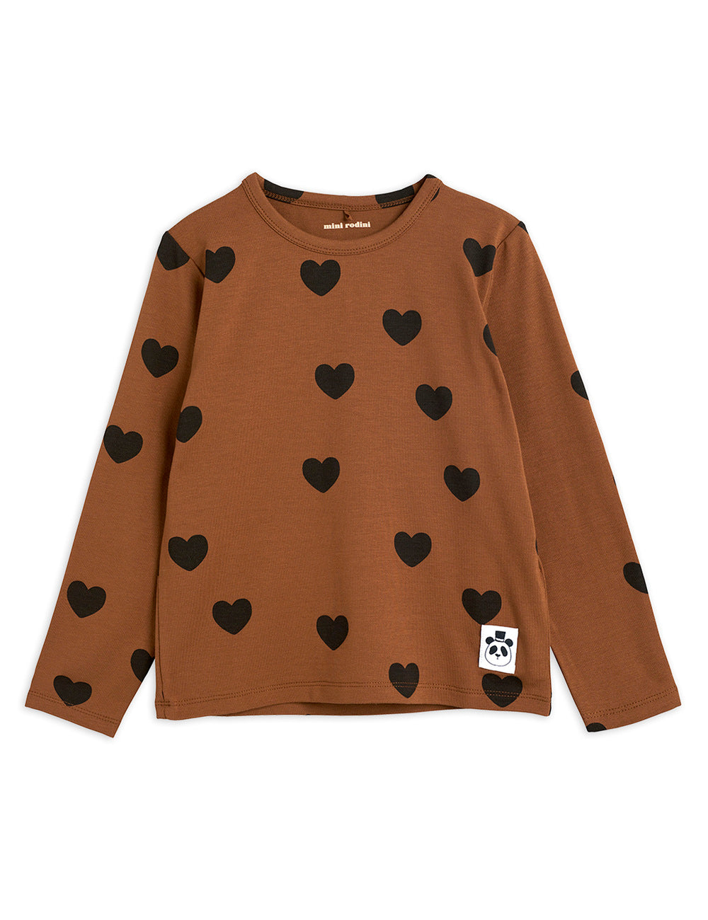 Mini Rodini Basic hearts ls tee TENCEL™