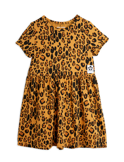 Basic leopard ss dress TENCEL™