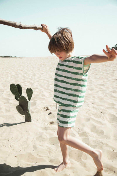 Apollo Stripe Green