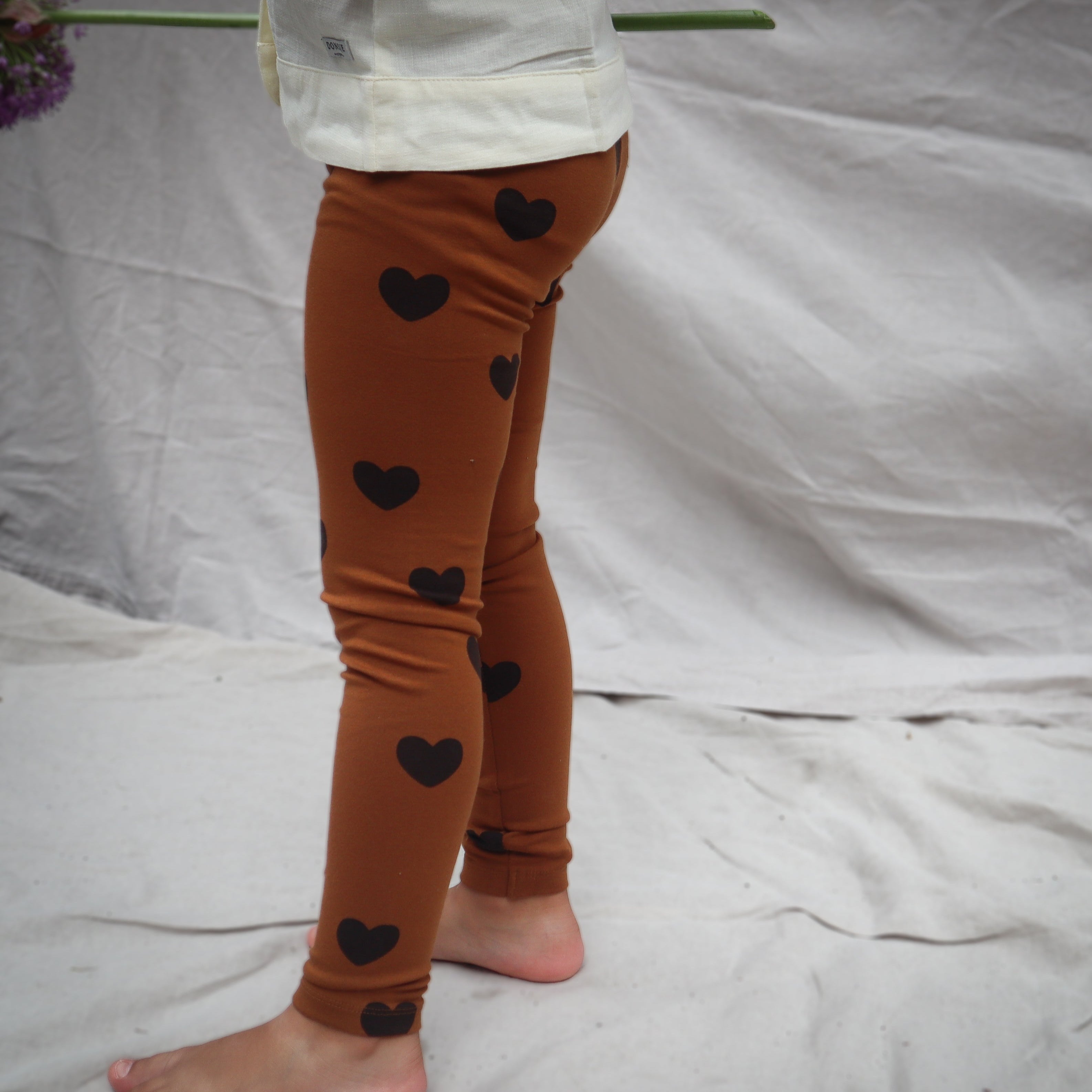 Mini Rodini Basic hearts leggings TENCEL™