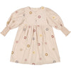 Dress Cotton Poplin Flower Dots