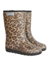 Rainboots Print Leopardo