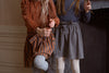 Mini Bow Rok Vintage Blue - House of Jamie