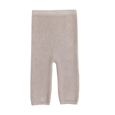Wollen broek voor babys in de de kleur Sand van Donsje.
