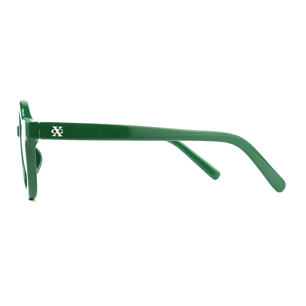 Groene zonnebril voor kinderen met UV bescherming van het merk Grench & Co.