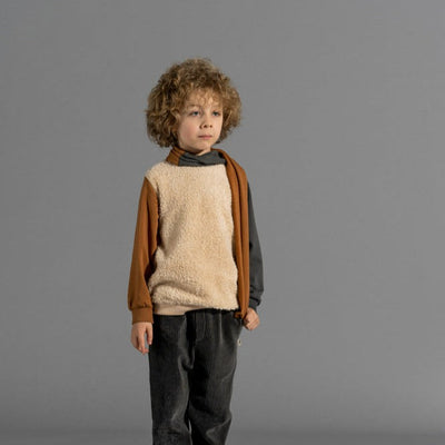 Plush Colorblock Sweater