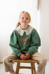 Chunky Split Sweater Seaweed