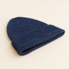 Blauwe beanie gebreide voor kids van HVID.