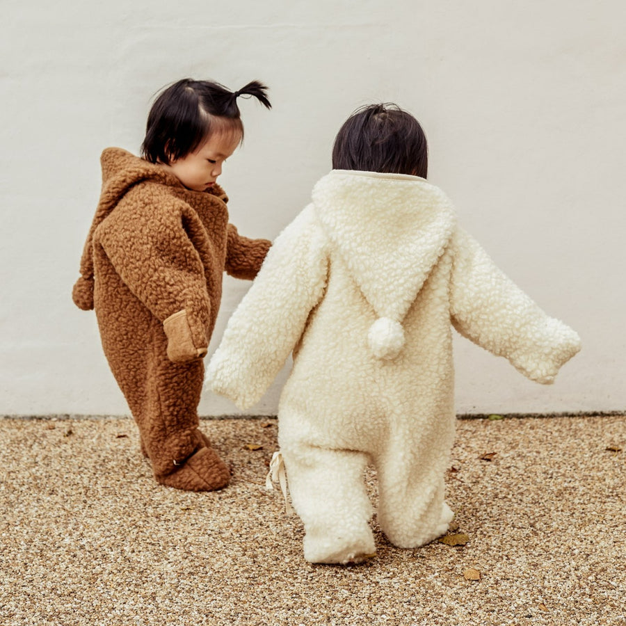 Merino wool Snugglesuit Milk