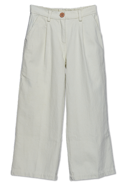 Wide Leg Jeans - Faded Denim