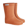 De thermoboots zijn gevoerd met wol aan de binnenzijde. De regenlaarzen zijn van ENFANT en oranje van kleur.