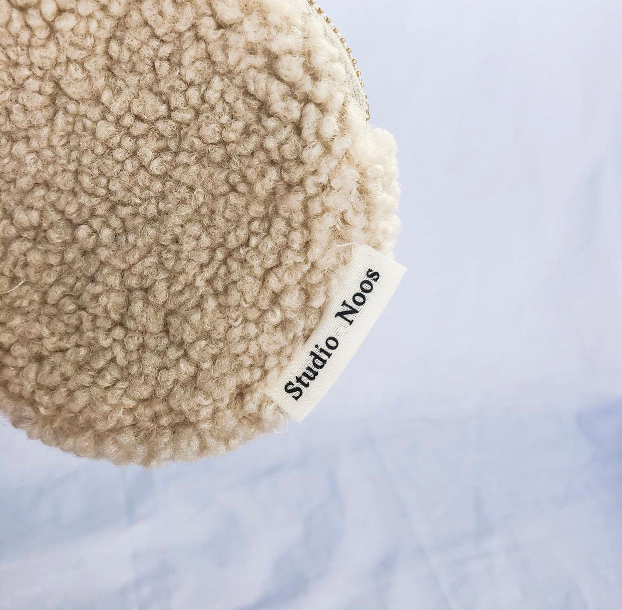 Studio NOOS Wallet ecru teddy