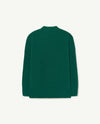 PLAIN RACOON KIDS+ CARDIGAN - GREEN