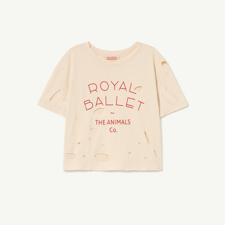 STINGRAY KIDS T-SHIRT Ecru