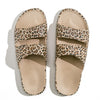 Leopard sandalen voor kinderen en volwassenen van het merk freedom Mozes