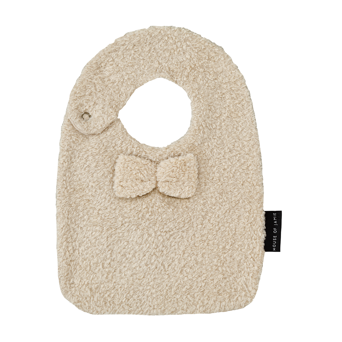 Bib voor kindjes / baby's om kleding te beschermen tegen vlekken van het merk house of Jamie.