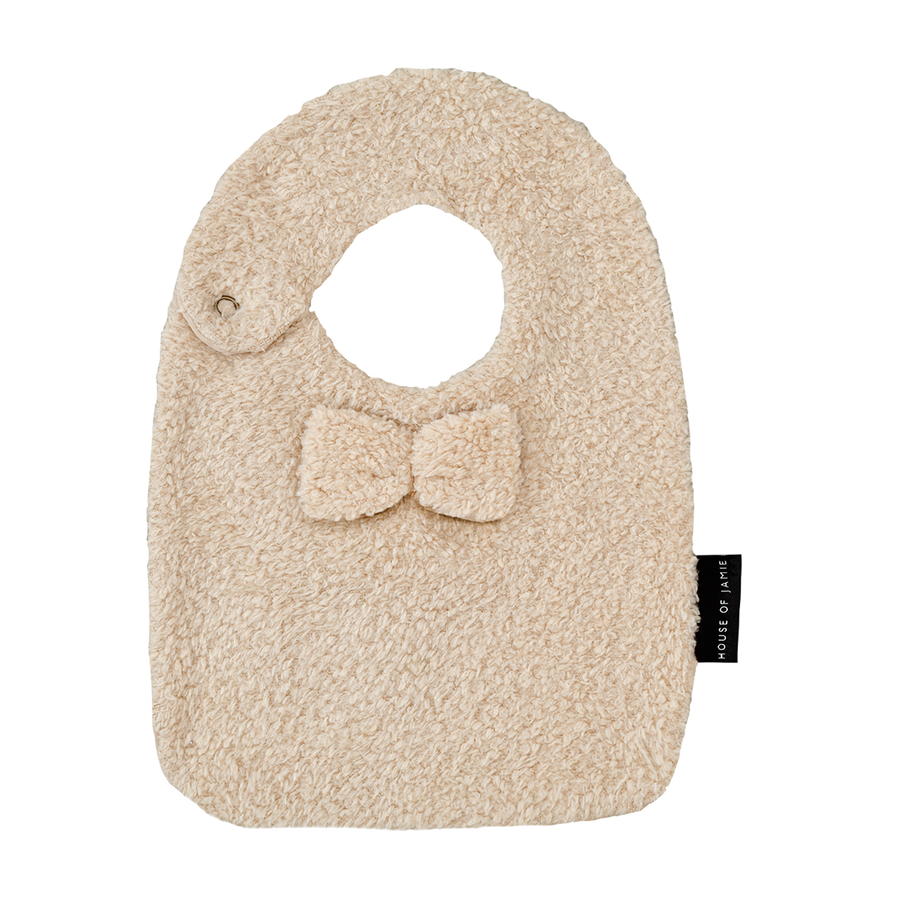 Bib voor kindjes / baby's om kleding te beschermen tegen vlekken van het merk house of Jamie.