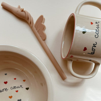 Ceramic Cup and Bowl | Bon Coeur