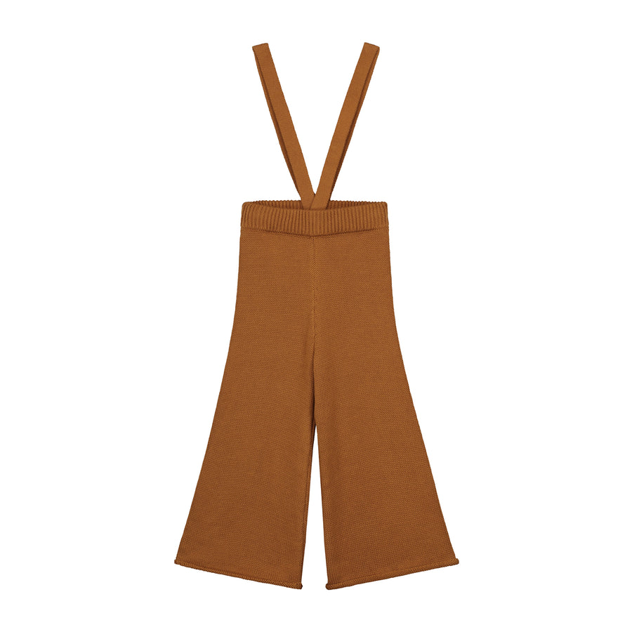Yuki Knitted Trousers | Rust