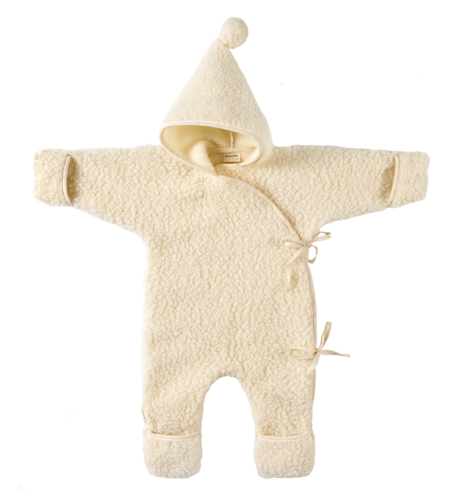 Merino wool Snugglesuit Milk