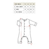 Onesie met drukknoopjes aan de voorzijde in het grijs voor baby's van het merk Nixnut.