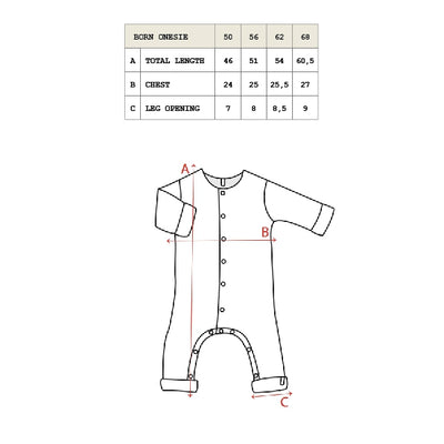 Onesie met drukknoopjes aan de voorzijde in het grijs voor baby's van het merk Nixnut.