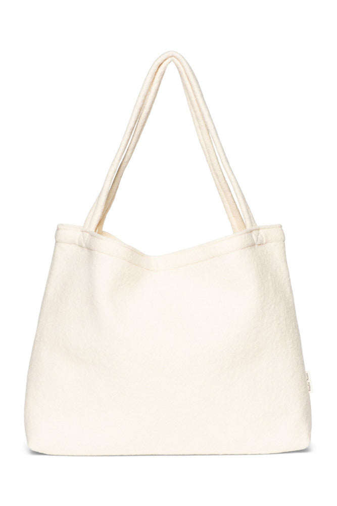 Mom Bag | Off White Wool