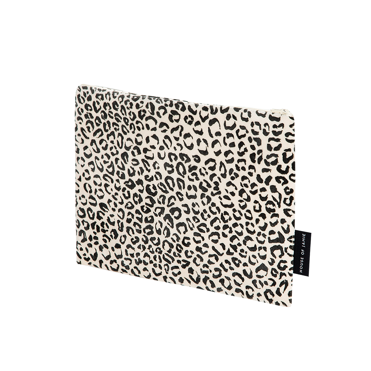 Leopard clutch van merk House of Jamie.