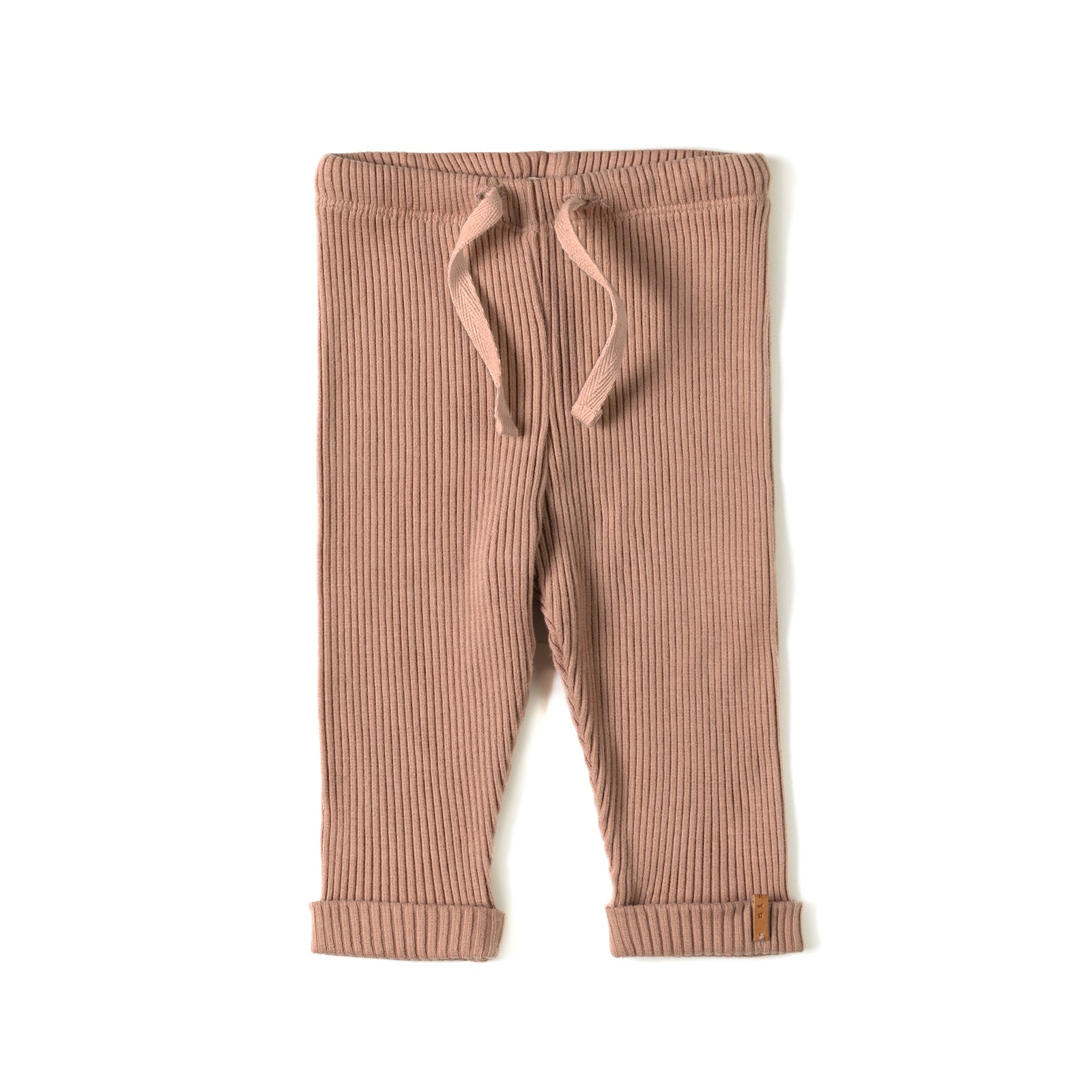 Rib legging in Lychee van het merk Nixnut.