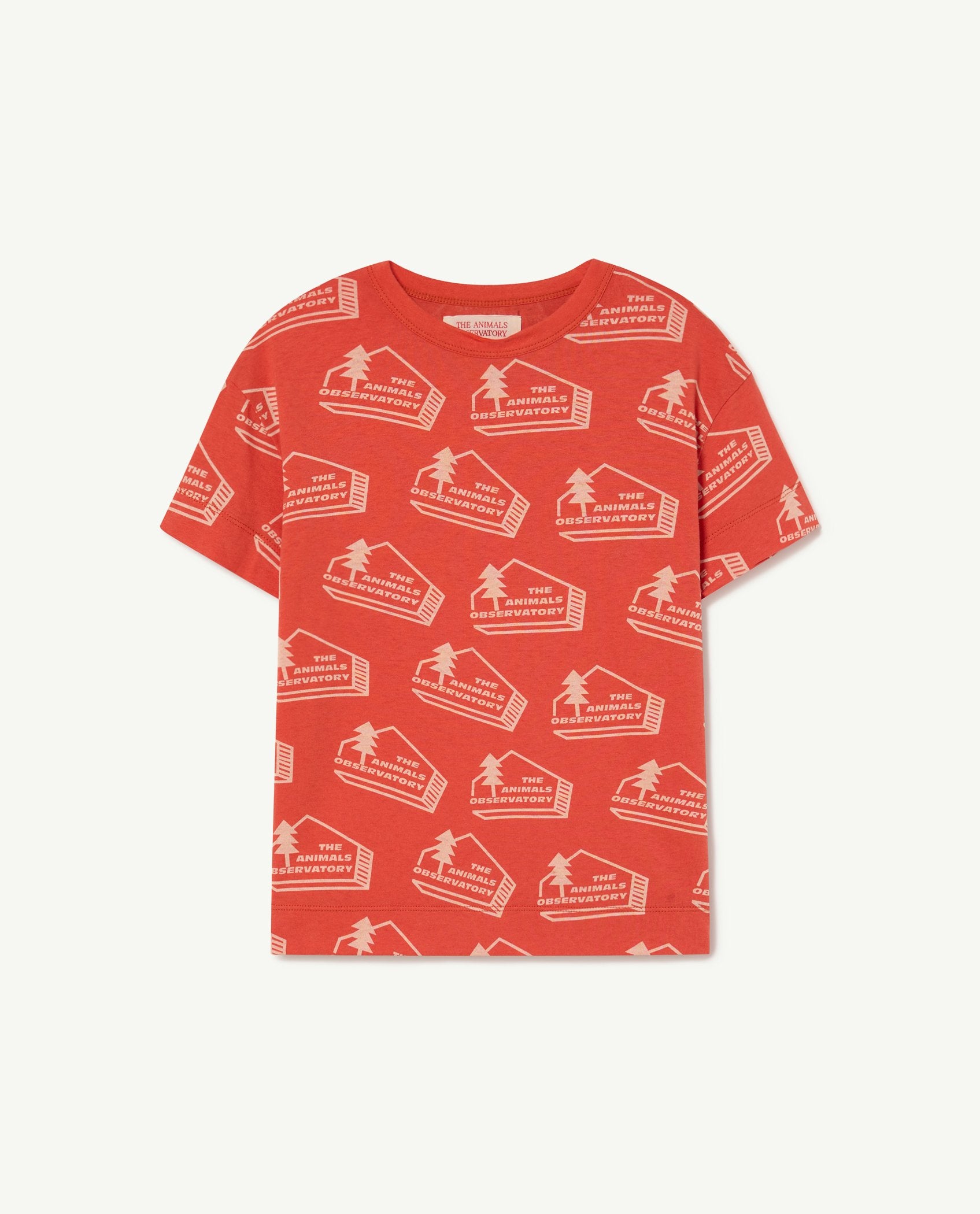 The Animals Observatory ROOSTER T-SHIRT RED