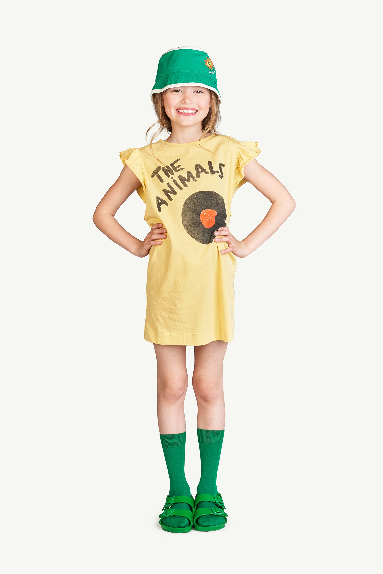 The Animals Observatory FLY DRESS YELLOW