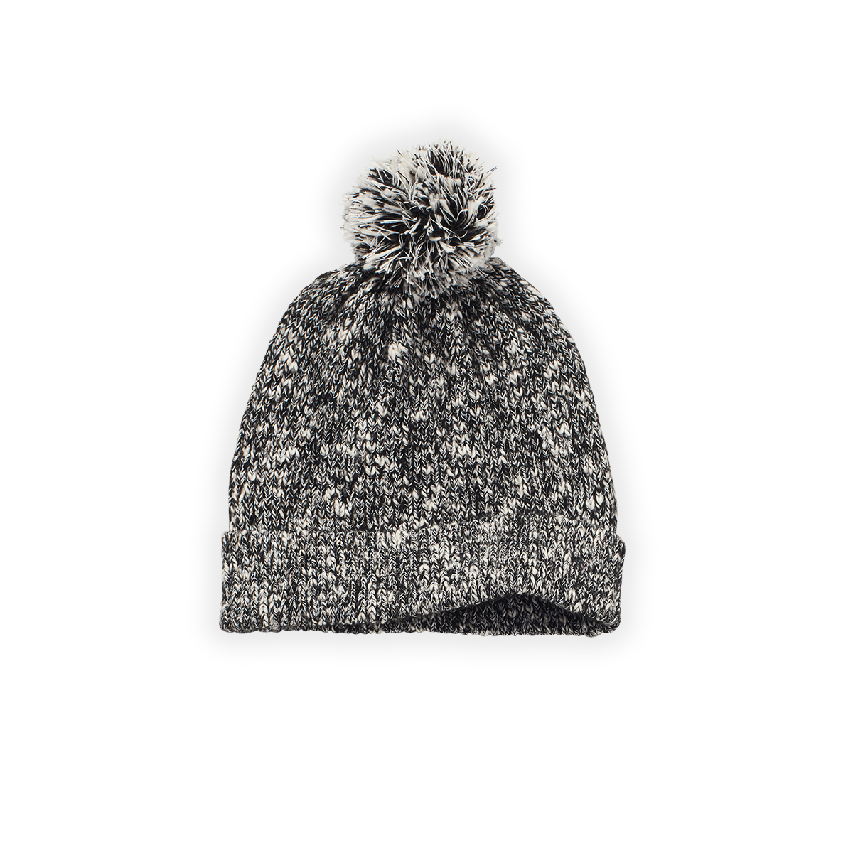 Sproet & Sprout Beanie pom-pom black melee | Black melee