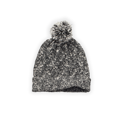 Beanie pom-pom black melee | Black melee