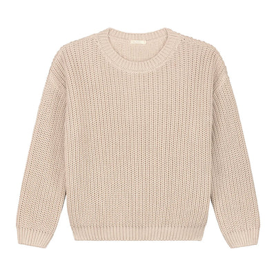 Knitted trui voor moeders in de kleur beige van Yuki.